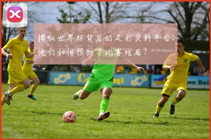 揭秘世界杯背后的足彩卖料平台：他们如何预知了比赛结局？